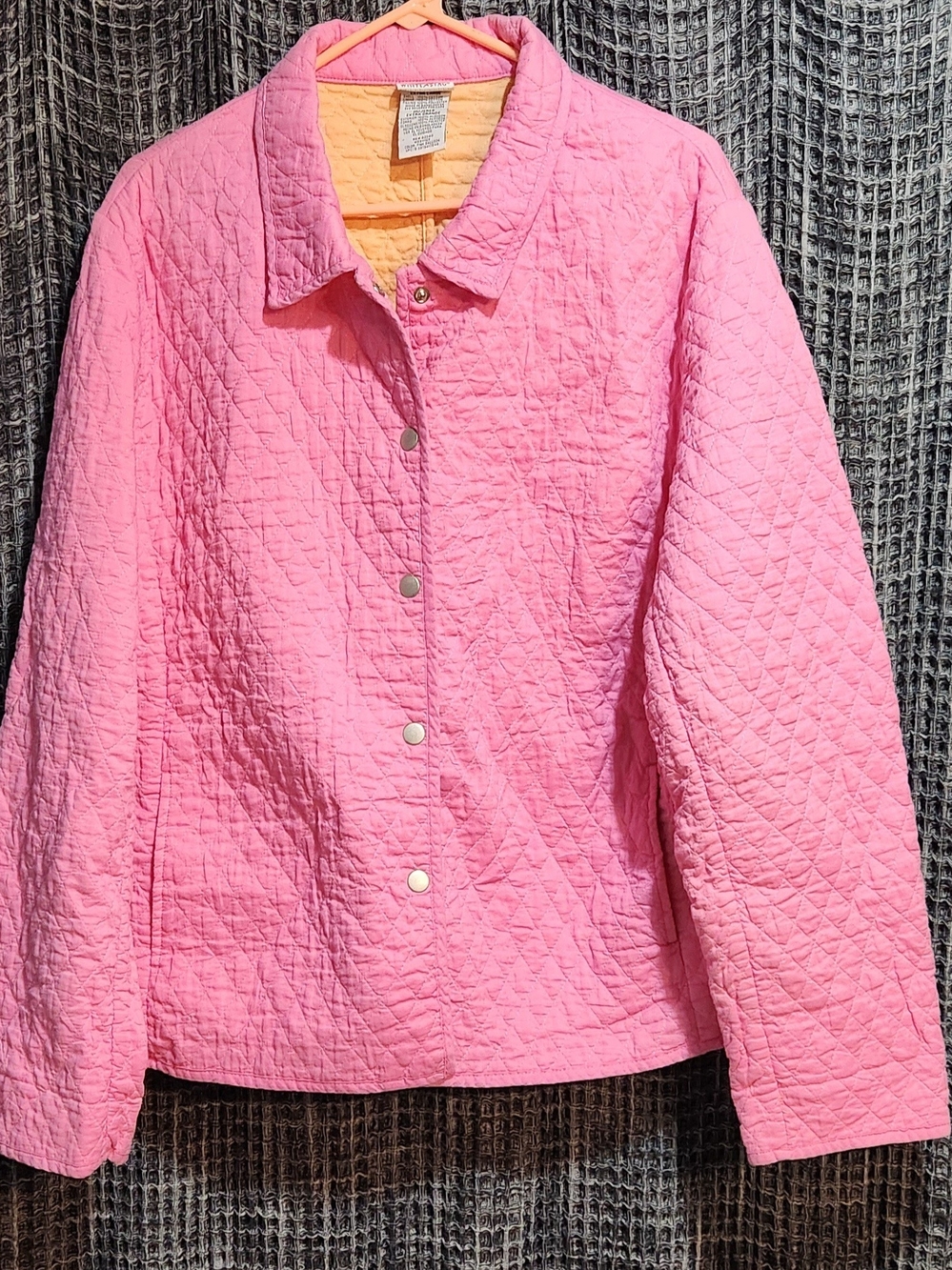 Whitestag Ladies Size XL Quilted Snap Front Jacket
